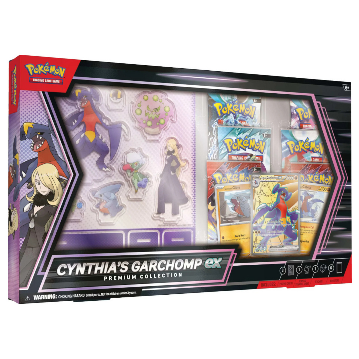 Pokemon TCG Cynthias Garchomp Ex Premium Collection - INGLÉS