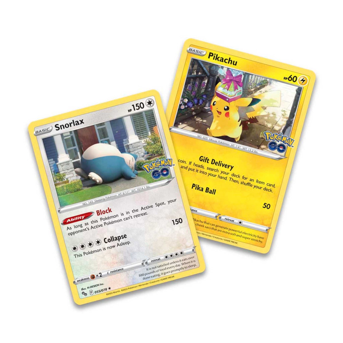 POKÉMON TCG POKÉMON GO TIN - SNORLAX INGLÉS