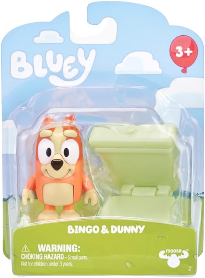 BLUEY PACK X1 BINGO Y DUNNY