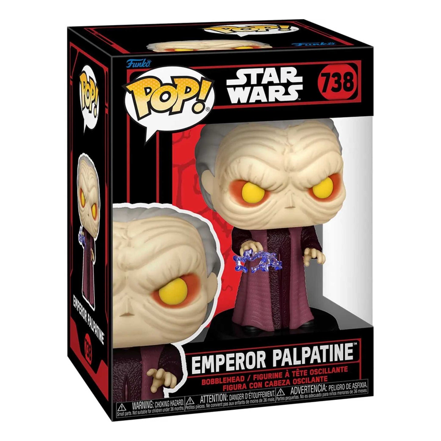 FUNKO POP EMPEROR PALPATINE #738