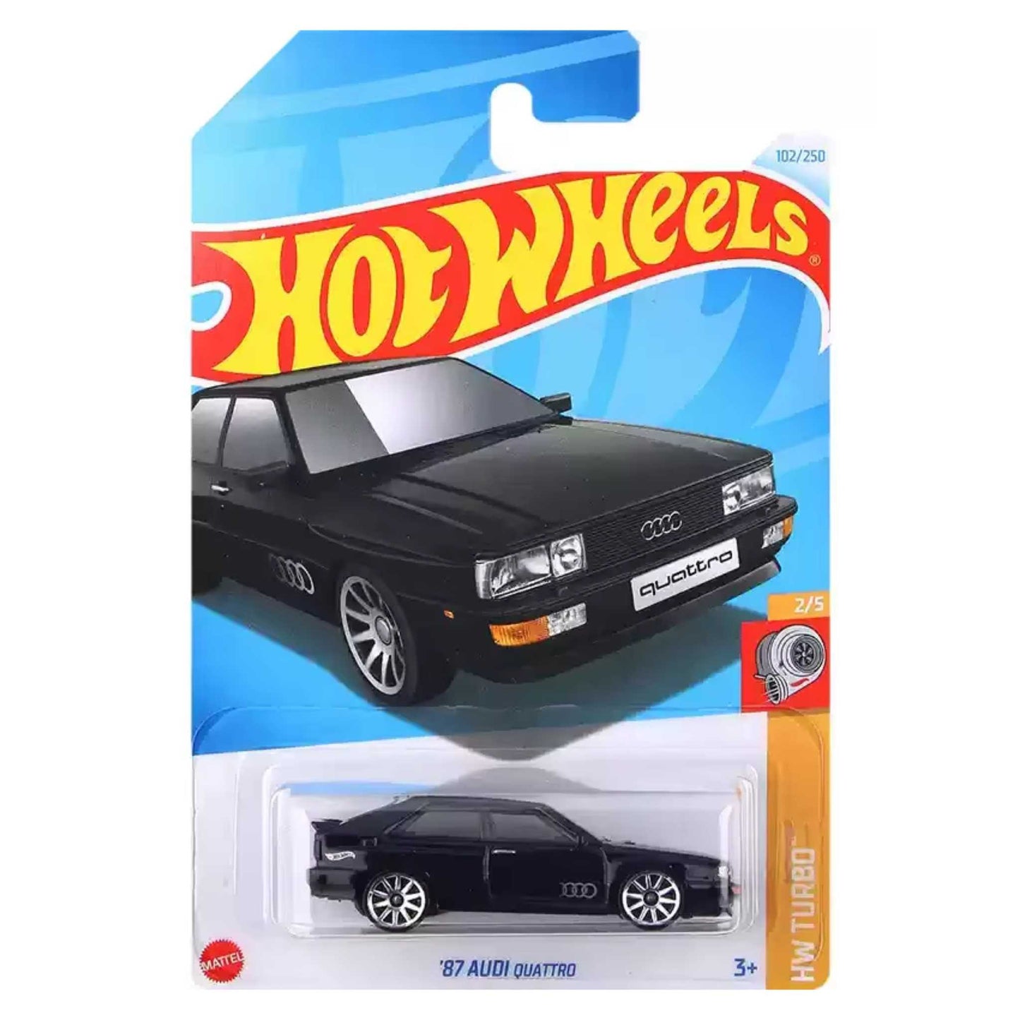 87 AUDI QUATTRO (NEGRO)