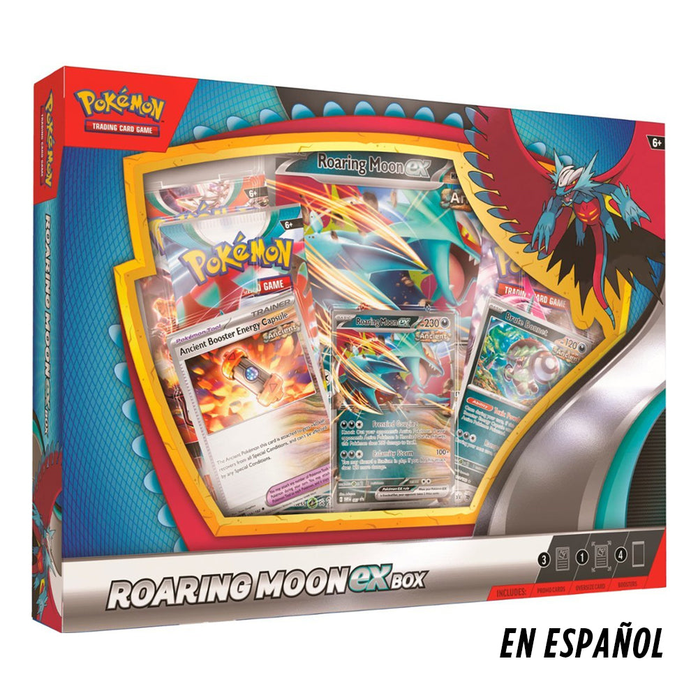 CARTAS DE POKEMON TCG ROA MOON/IRON VAL EX BOX SPA