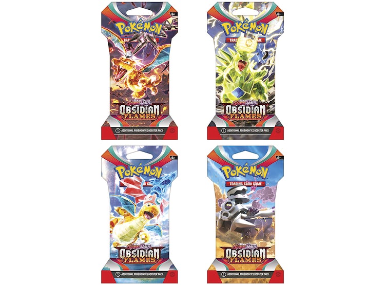 CARTAS DE POKEMON POKEMON TCG SV-OBSIDIAN FLAM-SLEE BO ENG