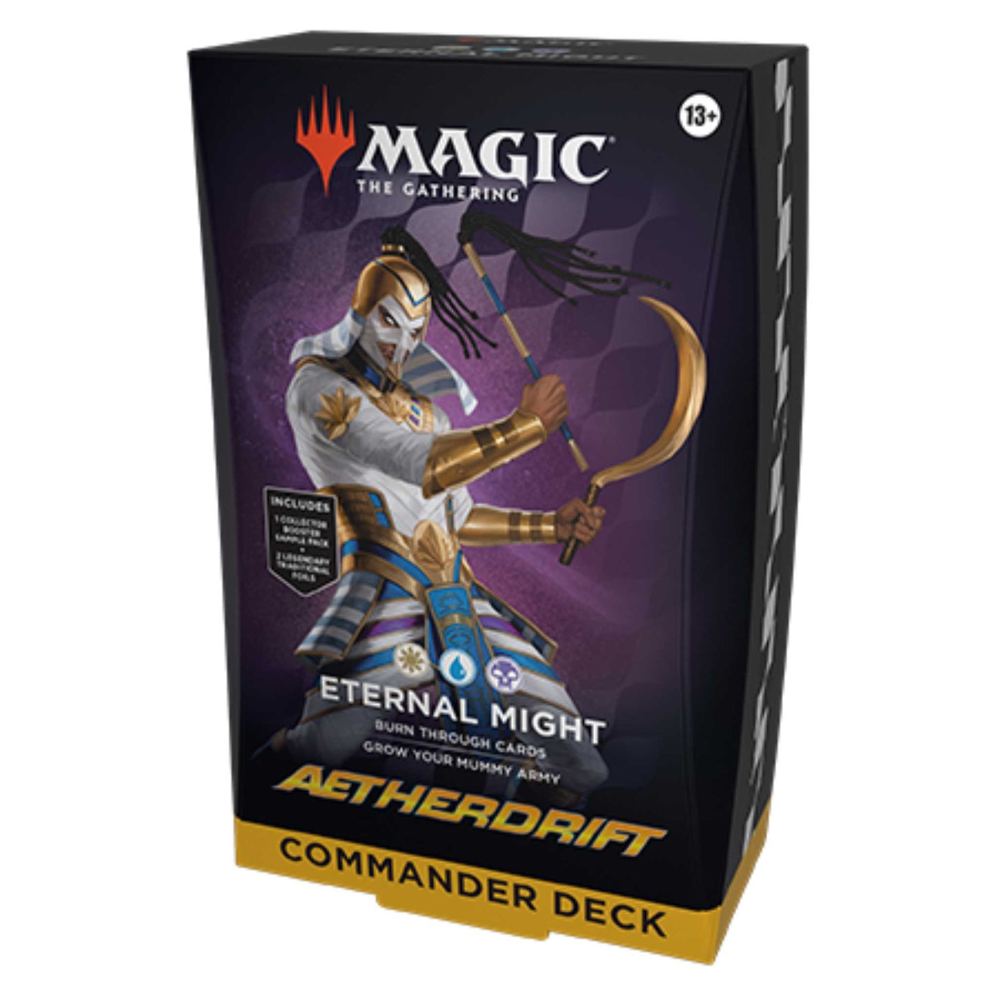 MTG Aetherdrift Commander Deck - ETERNAL MIGHT - INGLÉS