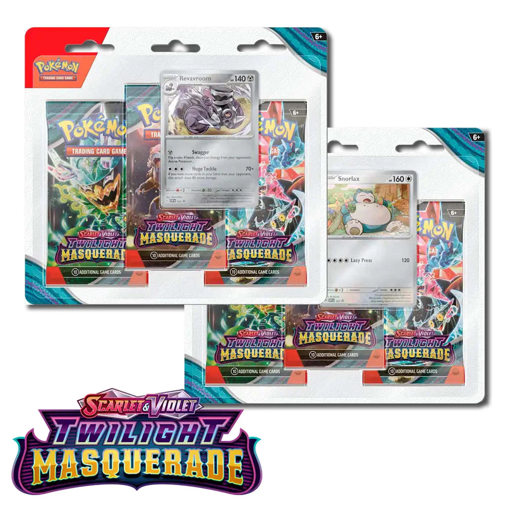 POKÉMON TCG TWILIGHT MASQUERADE TRIPACK - ESPAÑOL