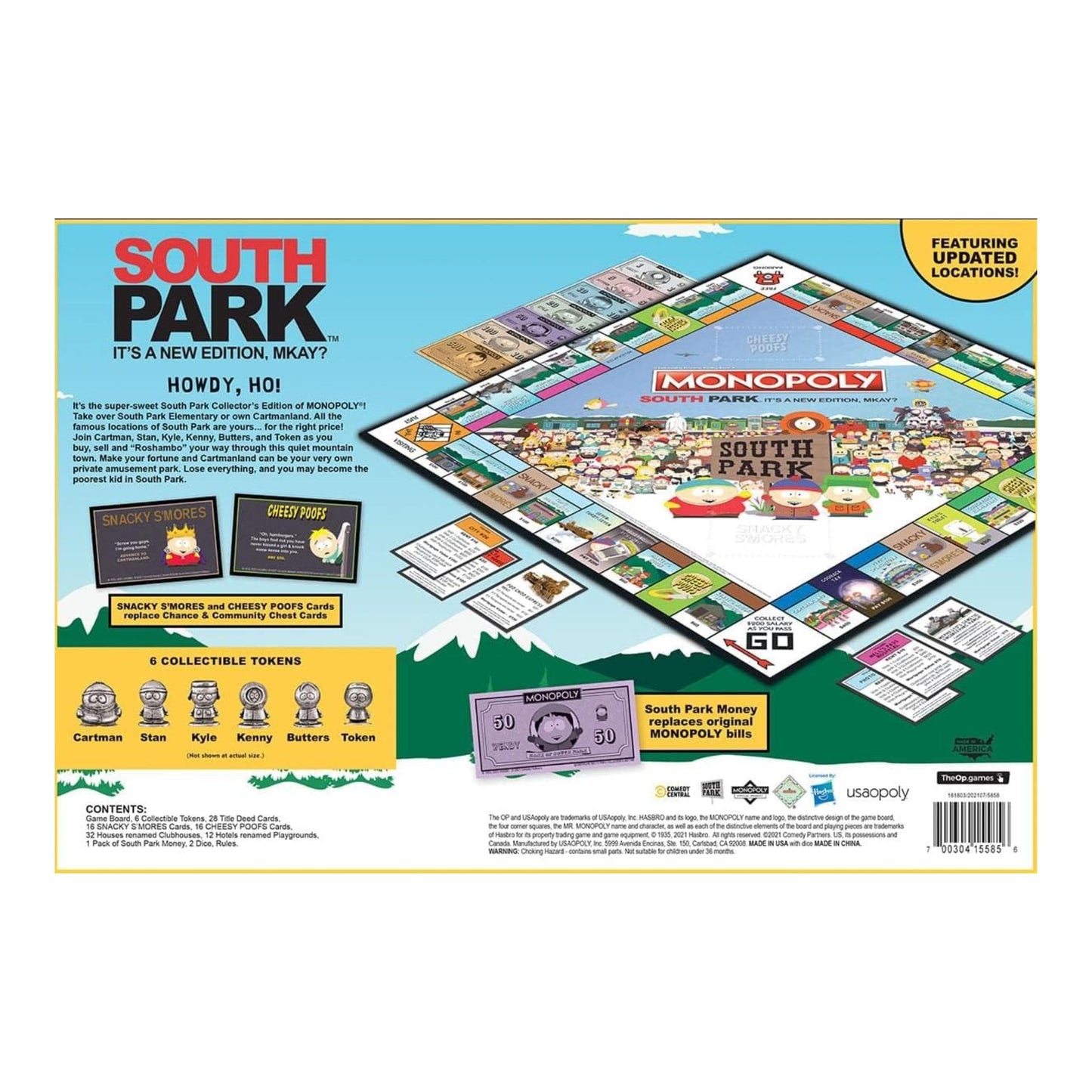 MONOPOLY SOUTH PARK - INGLÉS