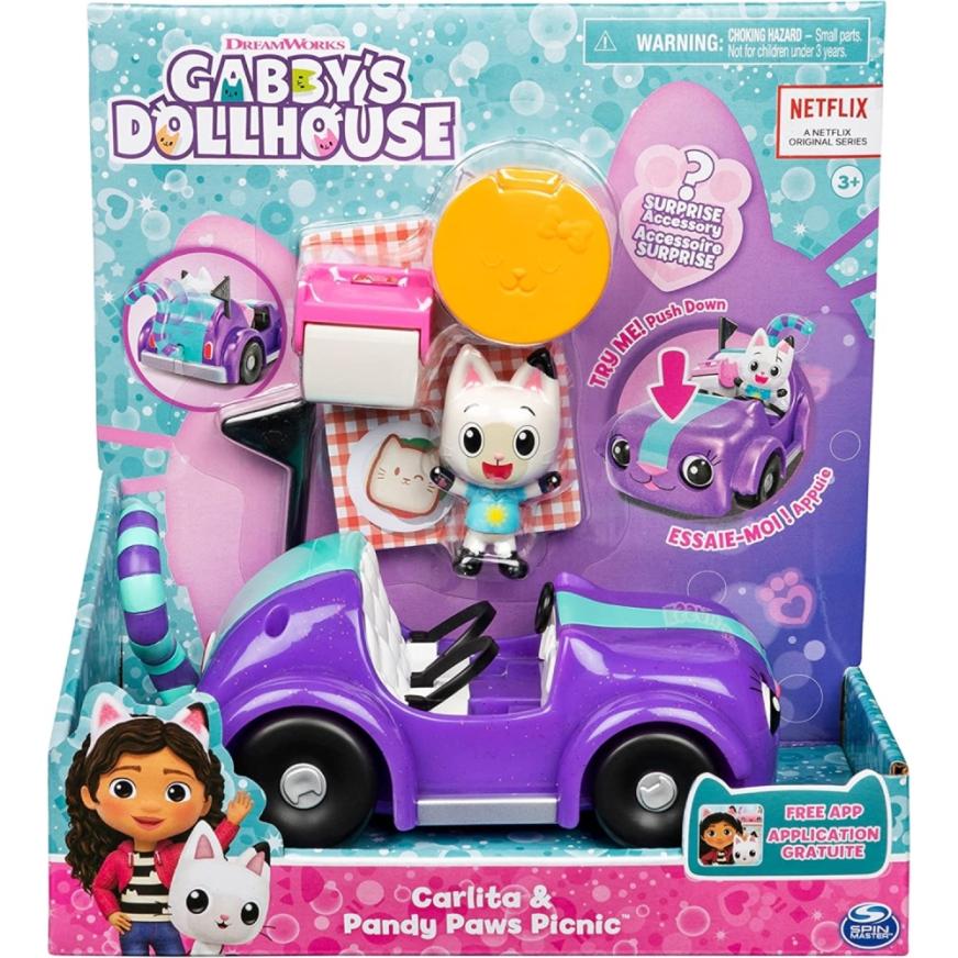 VEHÍCULO GABBY'S DOLLHOUSE CARLITA
