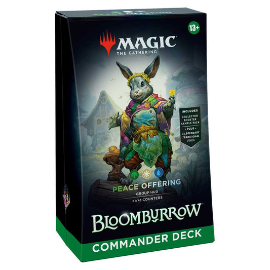 MAGIC THE GATHERING BLOOMBURROW COMMANDER DECK PEACE OFFERING - INGLÉS