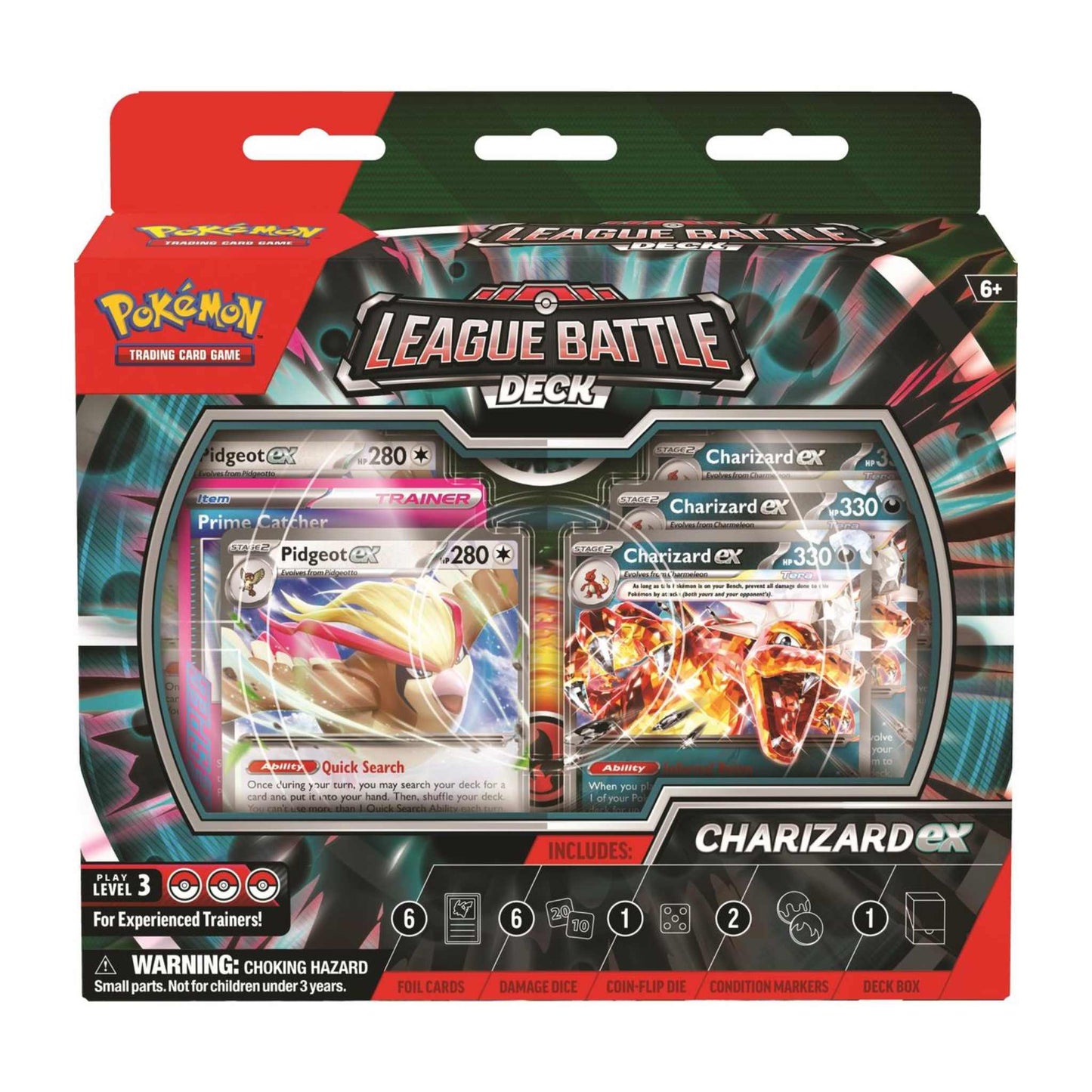 Pokémon TCG Charizard Ex League Battle - inglés