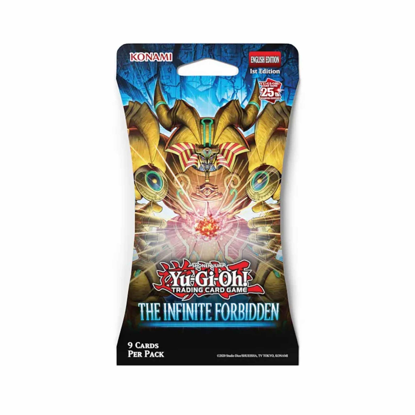 YU GI OH! THE INFINITE FORBIDDEN BOOSTER PACK- INGLÉS