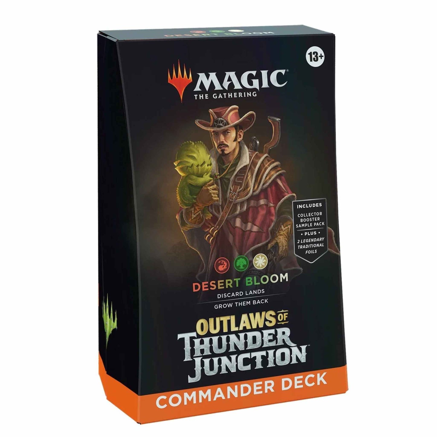 MAGIC THE GATHERING OUTLAWS OF THUNDER JUNCTION COMMANDER DECK DESERT BLOOM - INGLÉS