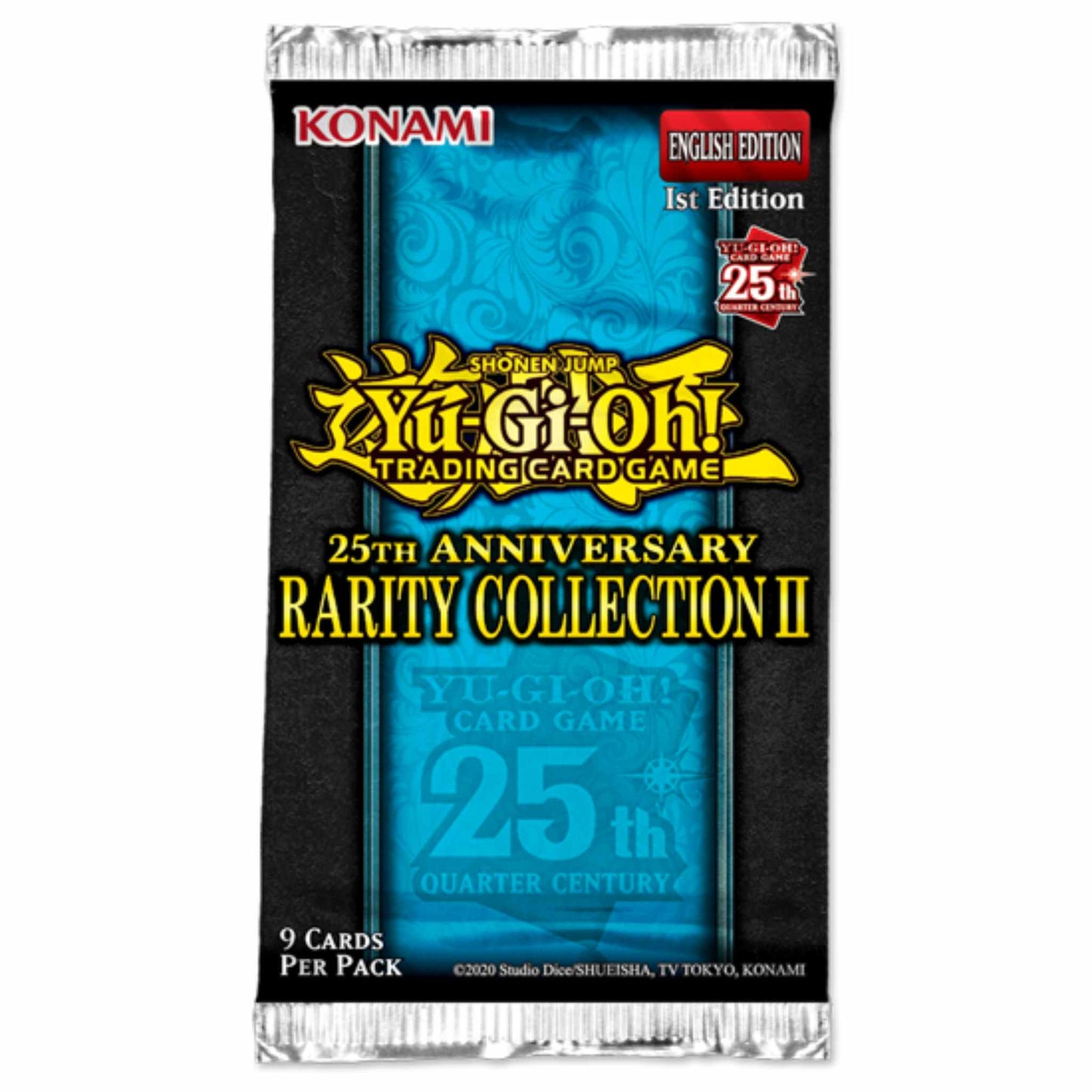 YU GI OH! 25 TH ANNIVERSARY RARITY COLLECTION II BOOSTER PACK - INGLÉS