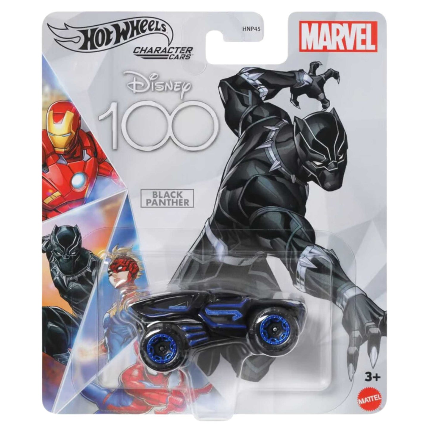 HW CHARACTER CARS BLACK PANTHER