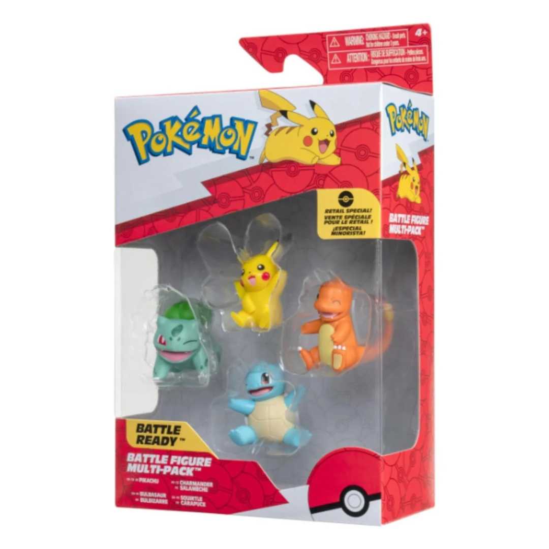 PIKACHU + CHARMANDER + BULBASAUR + SQUIRTLE