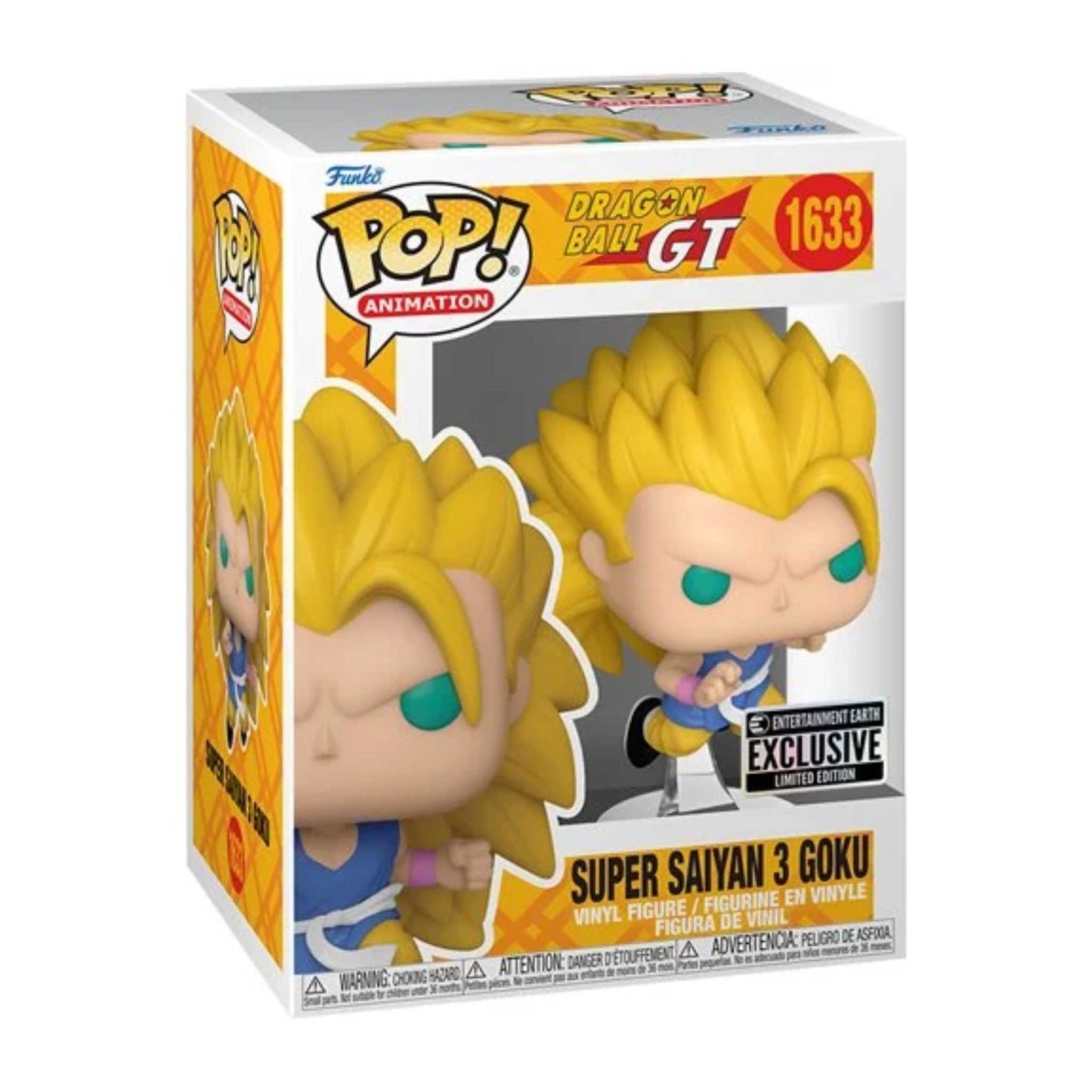 FUNKO POP SUPER SAIYAN 3 GOKU #1633