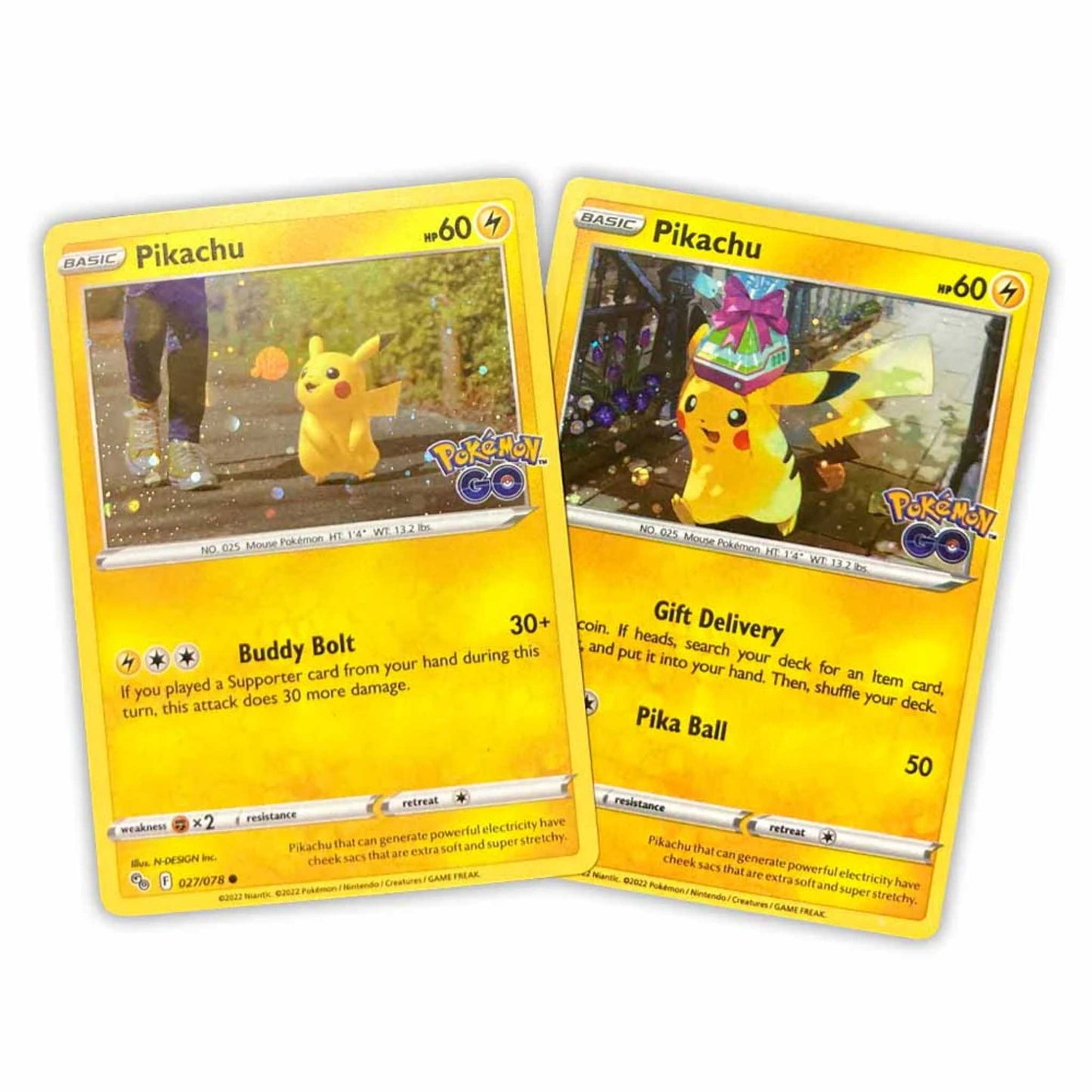 POKÉMON TCG POKÉMON GO TIN - PIKACHU INGLÉS