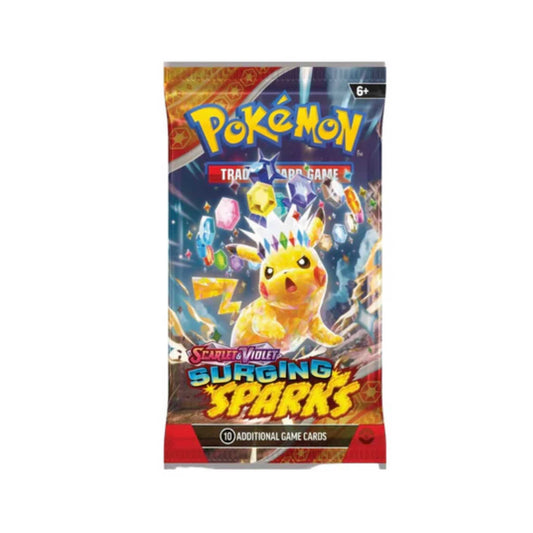 POKÉMON TCG SURGING SPARKS BOOSTER PACK - INGLÉS