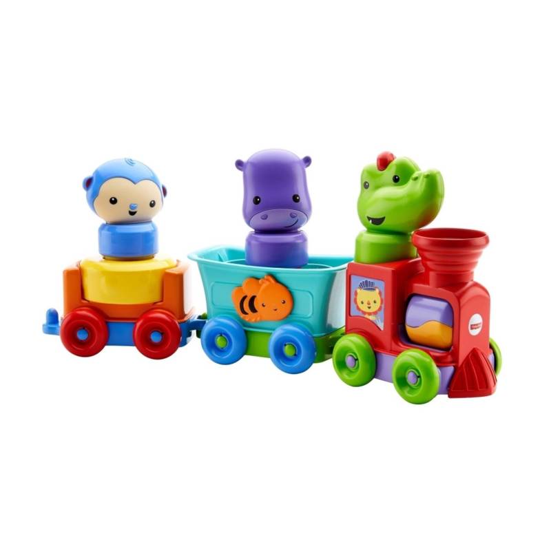 JUGUETE FISHER PRICE SILLY SAFARI TREN ANIMALES