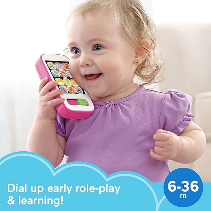 SMARTPHONE DE APRENDIZAJE FISHER PRICE ROSA