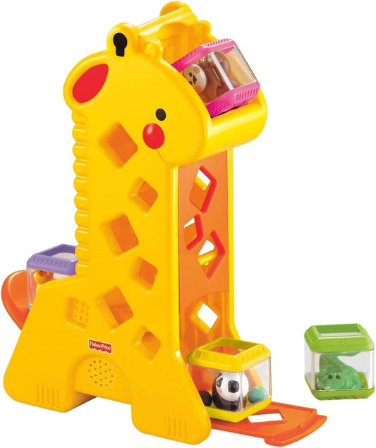 FISHER PRICE PEEK-A-BLOCKS JIRAFA