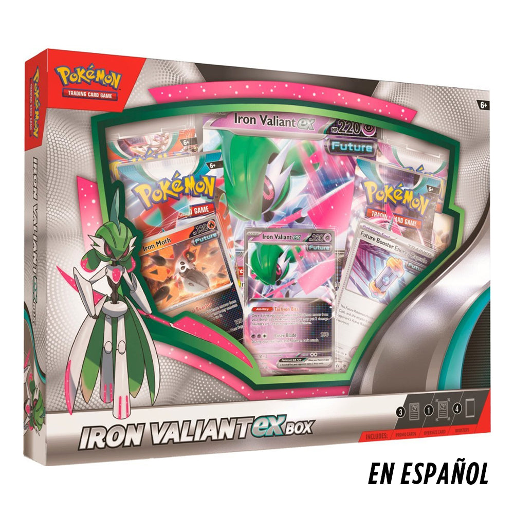 CARTAS DE POKEMON TCG ROA MOON/IRON VAL EX BOX SPA