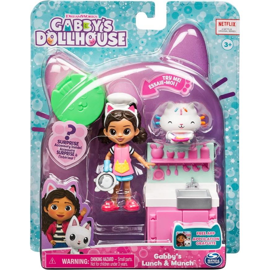 GABBYS DOLLHOUSE MINI SET COCINA Y DELEITATE