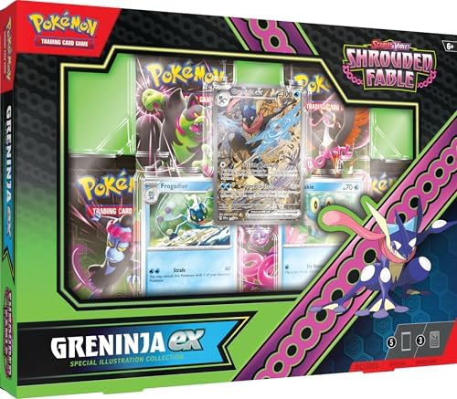 POKÉMON TCG SHROUDED FABLE GRENINJA EX - INGLÉS