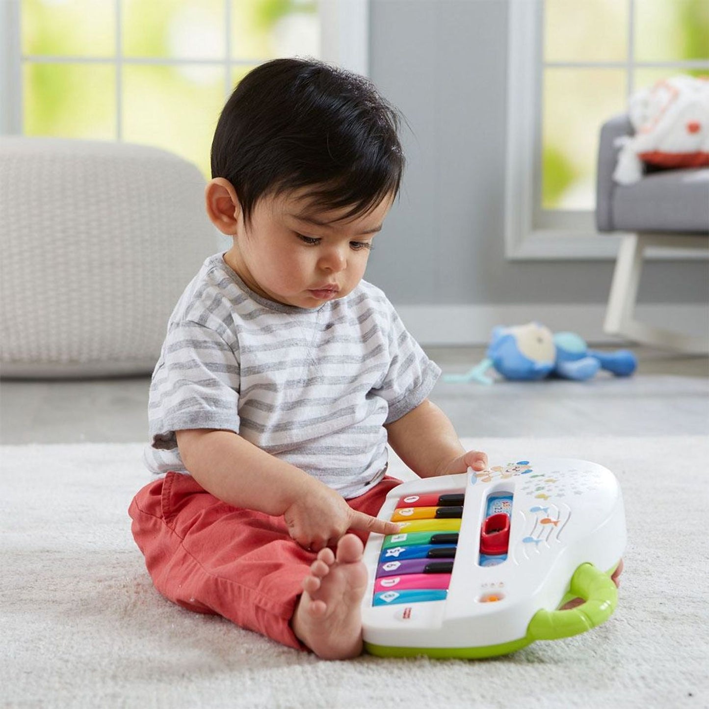 JUGUETE FISHER PRICE PERRITO PIANO SONIDO DIVERTIDOS