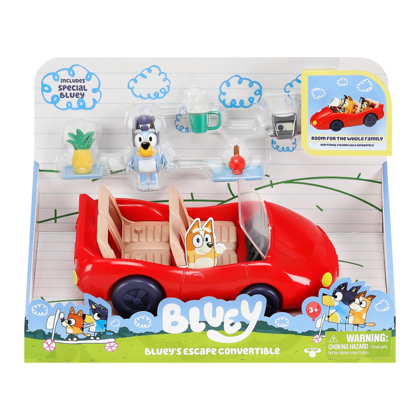 Bluey Carro Convertible