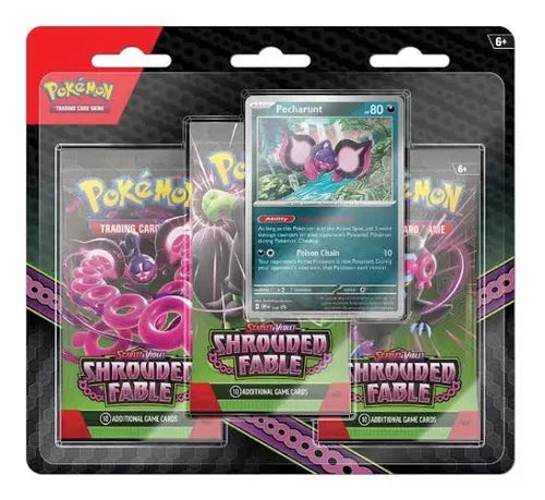 POKÉMON TCG SHROUDED FABLE TRIPACK - INGLÉS