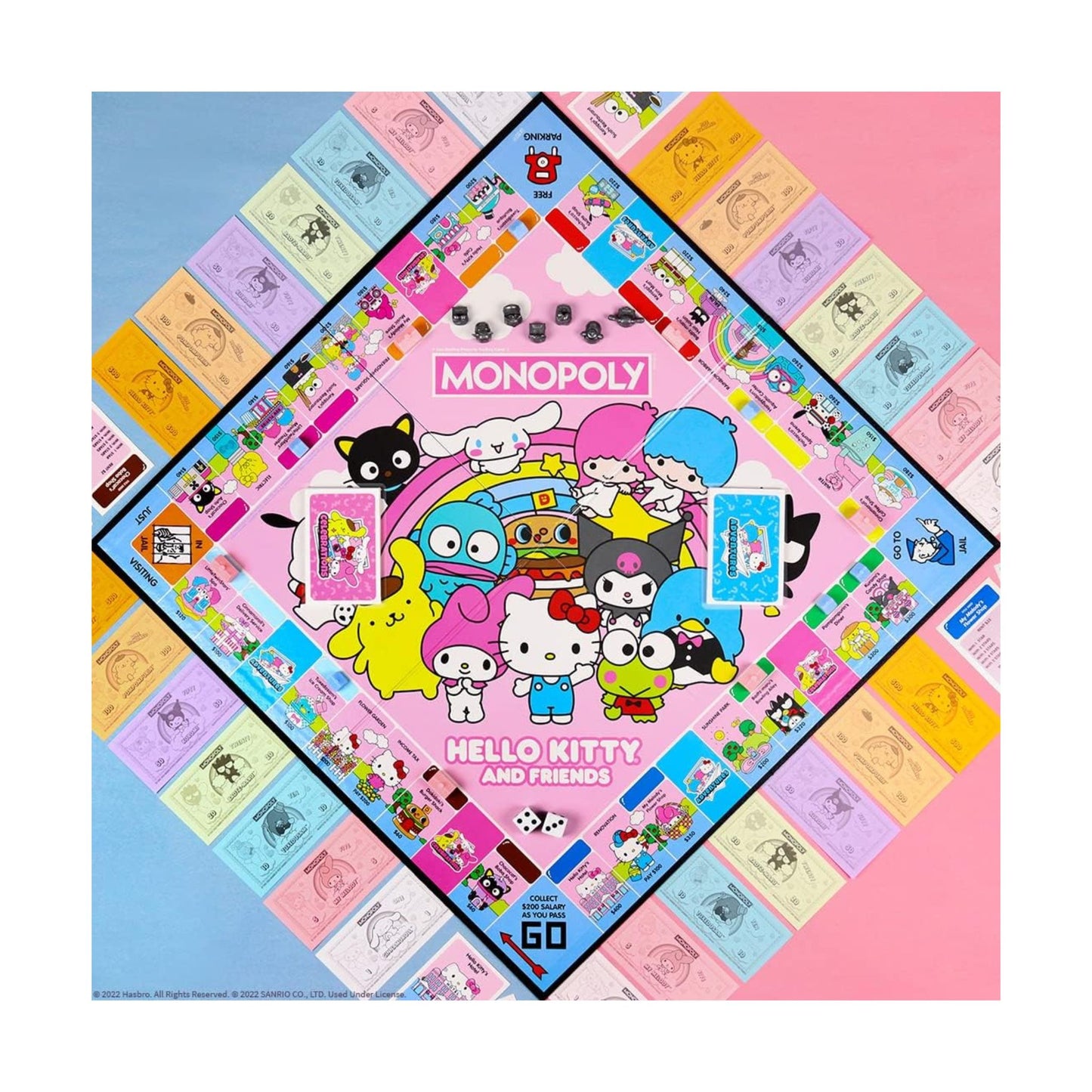 MONOPOLY HELLO KITTY - INGLÉS