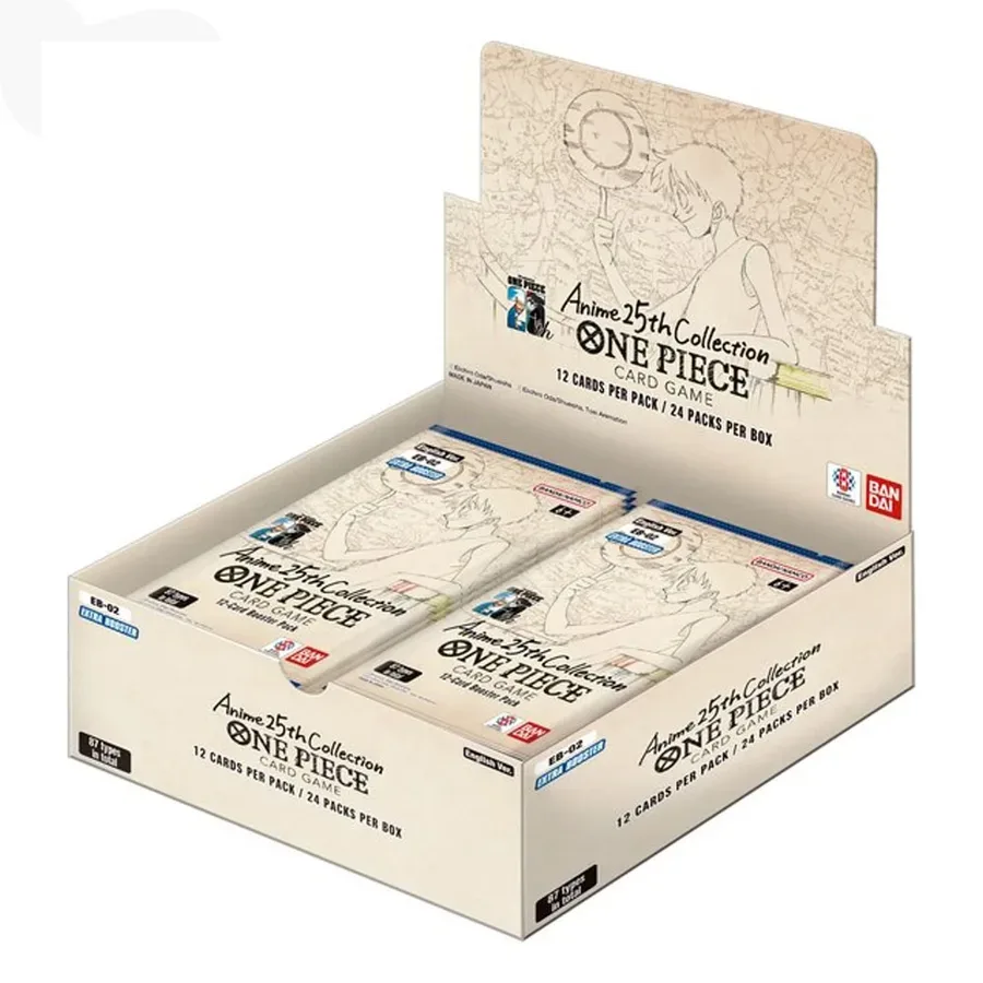 One Piece Card Game: EB-02 Anime 25th Collection - Extra Booster Box [ENG]