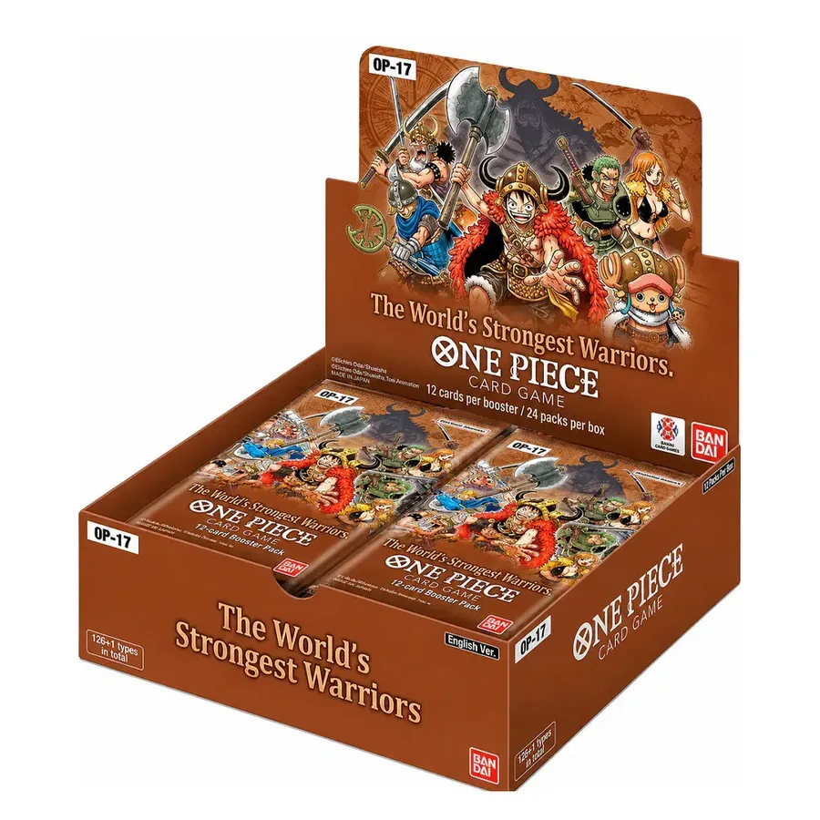 One Piece Card Game: OP-17 The World’s Strongest Warrior - Booster Display (24 sobres) [ENG]