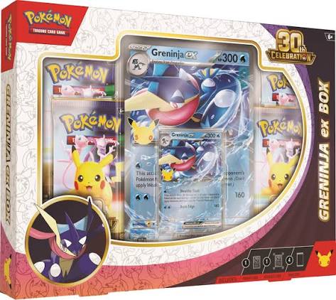 Pokémon TCG: 30th Celebration - Greninja ex Box