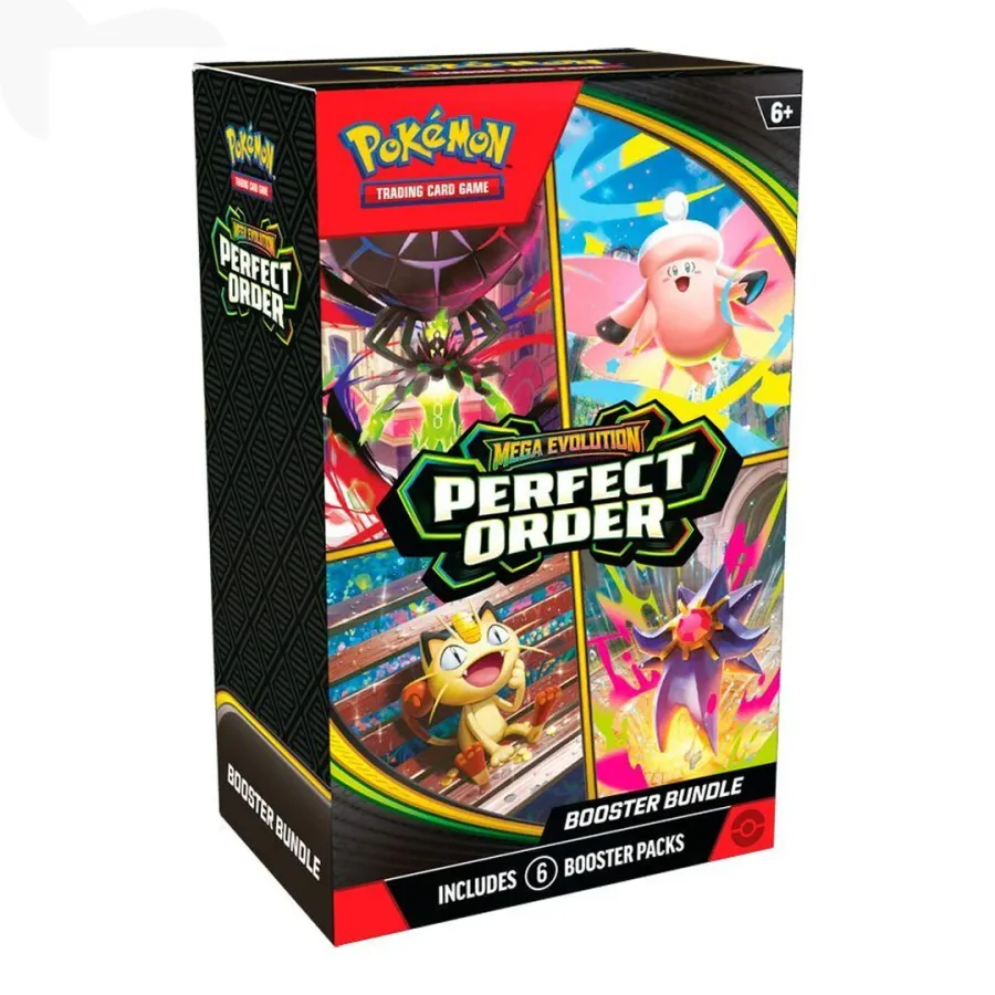 Pokémon TCG: Megaevolución - Equilibrio Perfecto - Booster Bundle (6 sobres)