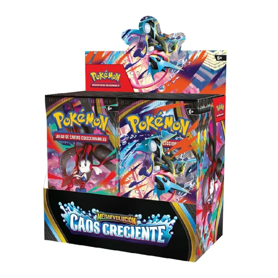Pokémon TCG: Megaevolución - Caos Creciente - Booster Display (36 sobres)