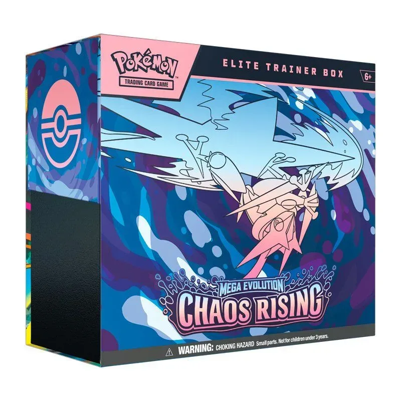 Pokémon TCG: Megaevolución - Caos Creciente - Elite Trainer Box (ETB) [ENG]