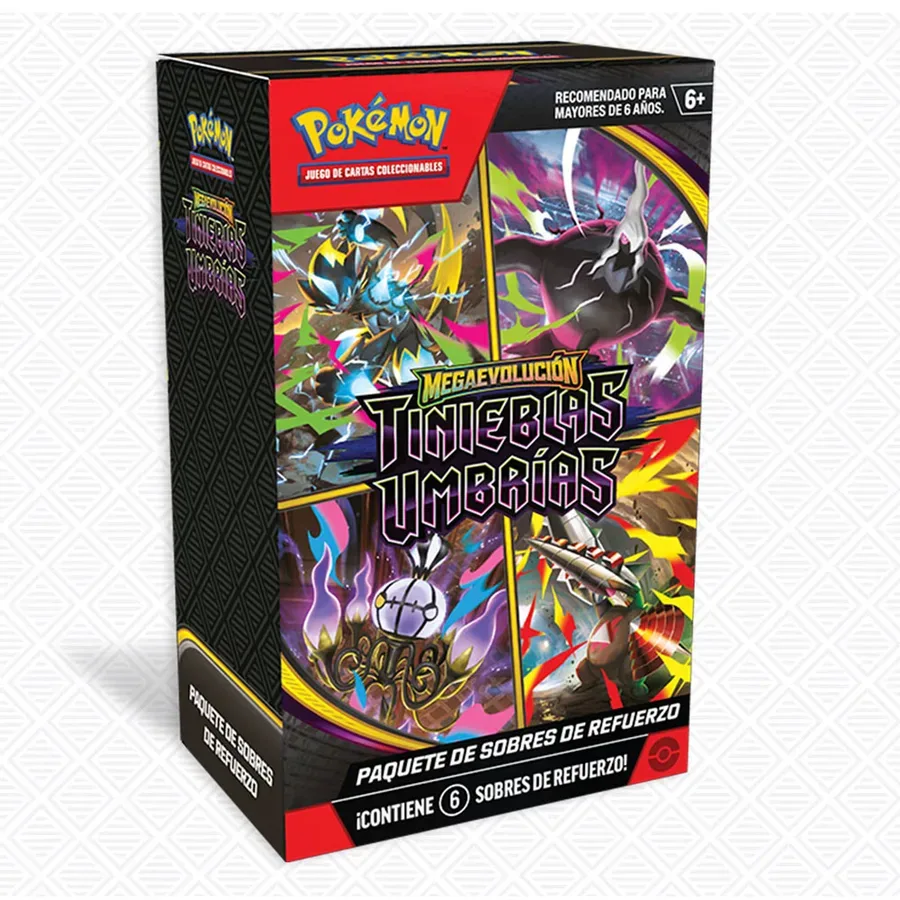 Pokémon TCG: Megaevolución - Tinieblas Umbrías - Booster Bundle (6 sobres)