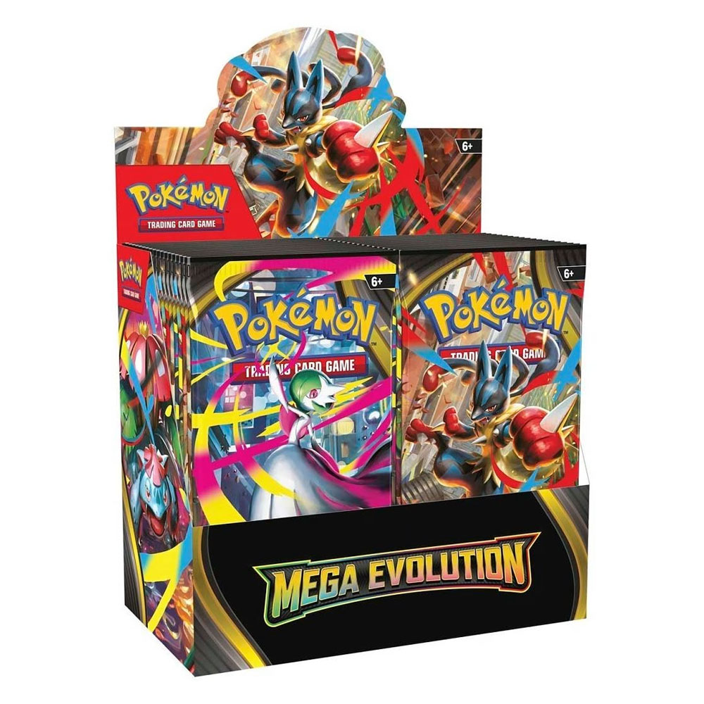 img-producto-pokemon-tcg-megaevolucion-1 Pokémon TCG: Megaevolución - Tinieblas Umbrías - Booster Display (36 sobres) - Imagen 1