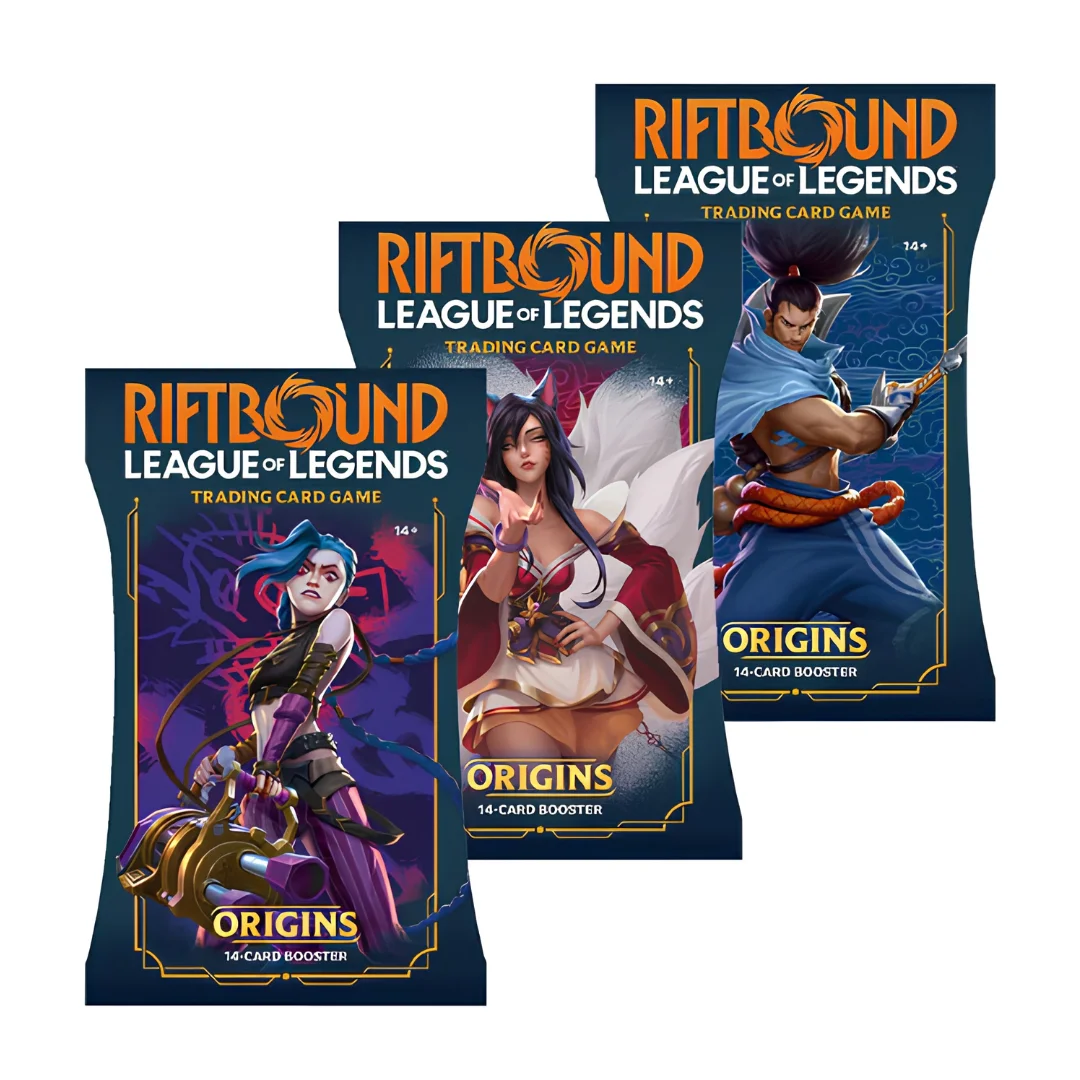 Riftbound League of Legends TCG - Origins - Booster Pack-1 Riftbound: League of Legends TCG - Origins - Booster Pack - Imagen 1