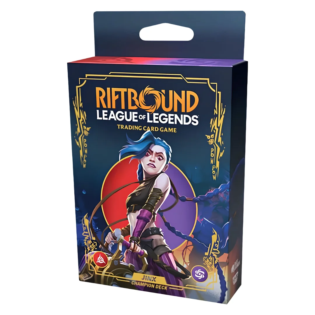 Riftbound League of Legends TCG - Origins - Champion Deck Jinx Riftbound: League of Legends TCG - Origins - Champion Deck: Jinx - Imagen 1