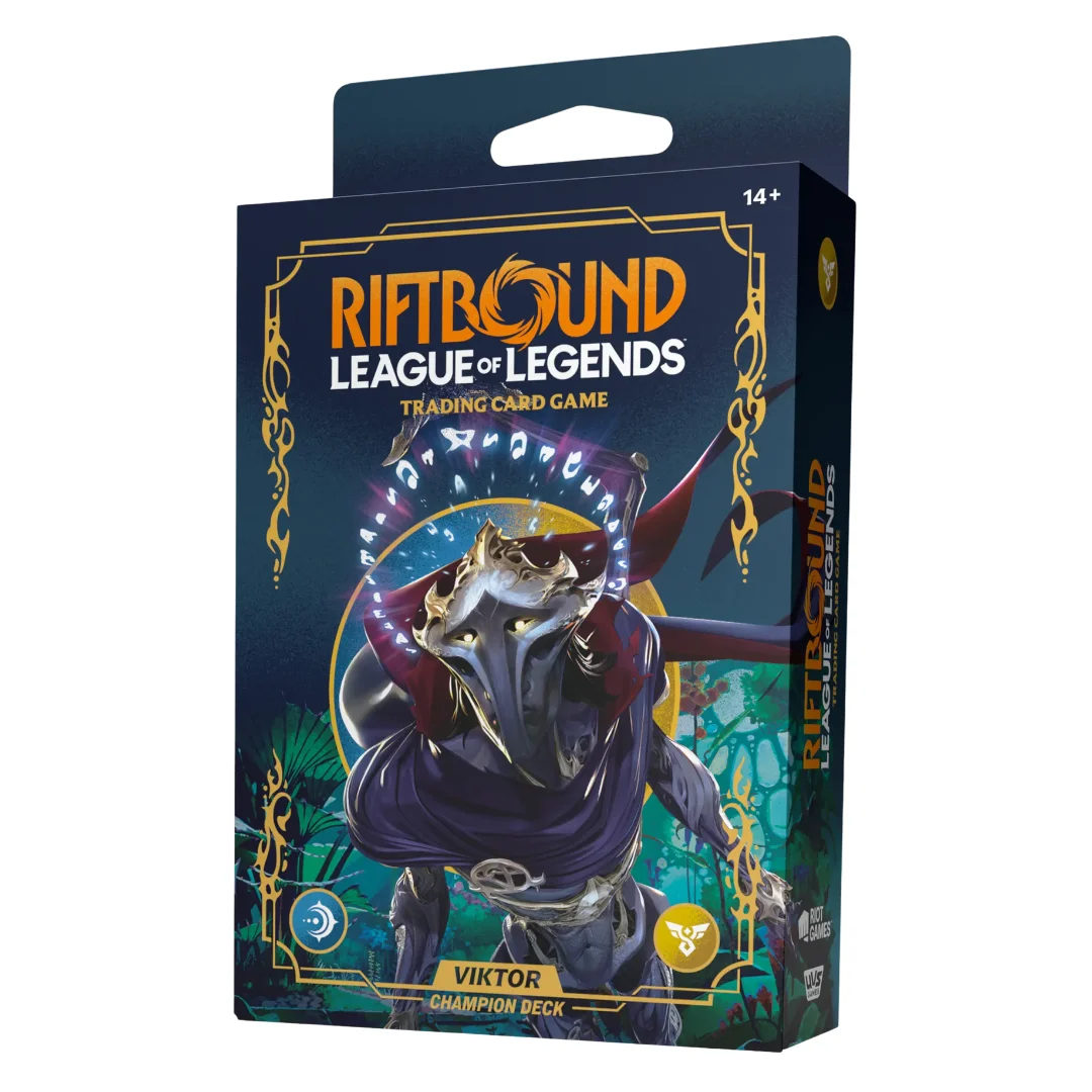 Riftbound League of Legends TCG - Origins - Champion Deck Viktor Riftbound: League of Legends TCG - Origins - Champion Deck: Viktor - Imagen 1