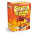 Dragon Shield Sleeves Standard Matte – Orange (100 unidades)