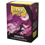 Dragon Shield Sleeves: Standard DUAL- Matte Wraith 'Alaric, Chaos Wraith' (100 ct.)